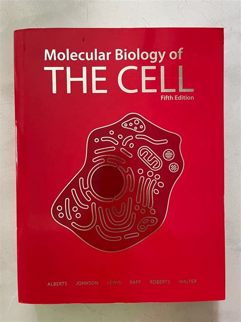 Molecular Biology of The Cell (5th Edition) by Alberts et al., Hobbies & Toys, Books & Magazines ...