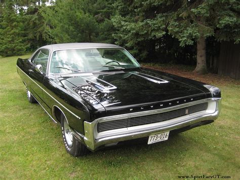 1970 Plymouth Sport Fury GT - TX9 Black Velvet