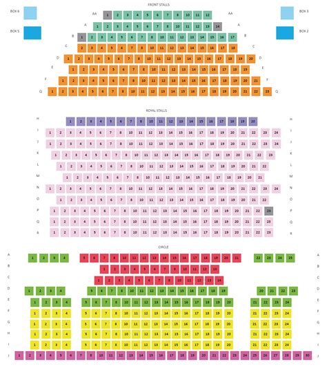 Cinema Seating Plan | EdrawMax | EdrawMax Templates