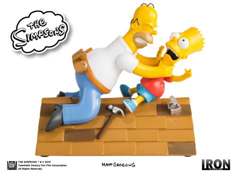 [Iron Collectibles] The Simpsons - Homer vs Bart :: Grandes Coleções