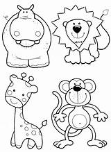 Wild Animal Coloring Pages  Best For Kids sketch template