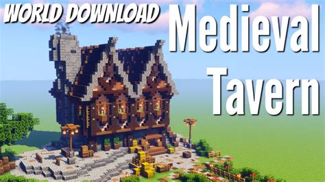 How to Build a Medieval Tavern in Minecraft: Medieval Minecraft ...