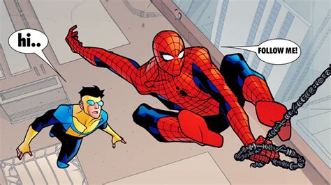 Invincible Meets Spiderman - YouTube