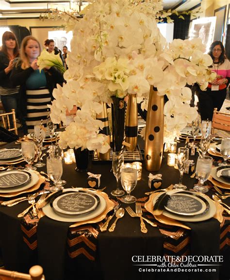 Amazing Hollywood Tablescapes from BASH Conference - Celebrate & Decorate