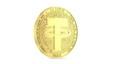 Tether Coin - 3D Model by frezzy