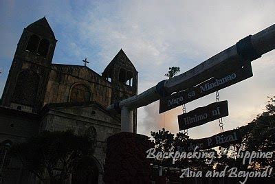 Backpacking Philippines: Dapitan Church and Jose Rizal's Map of Mindanao