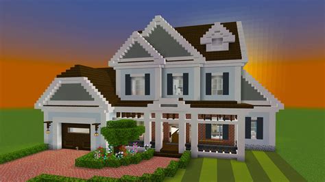 Minecraft: How to Build a Suburban House 10 | PART 6 (Interior 3/4 ...