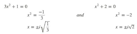 3.4: Find Imaginary Solutions - K12 LibreTexts