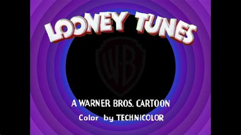 Looney Tunes Opening Theme Song Low Pitched Version - YouTube