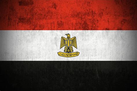 Grunge Flag Of Egypt. Weathered Flag Of Egypt, fabric textured , #Sponsored, #Egypt, #Flag, # ...