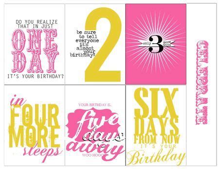 17 Best Birthday Countdown Ideas | birthday countdown, birthday, kids birthday