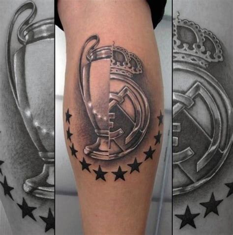 60 Real Madrid Tattoo Designs For Men - Soccer Ink Ideas | Tattoo ...