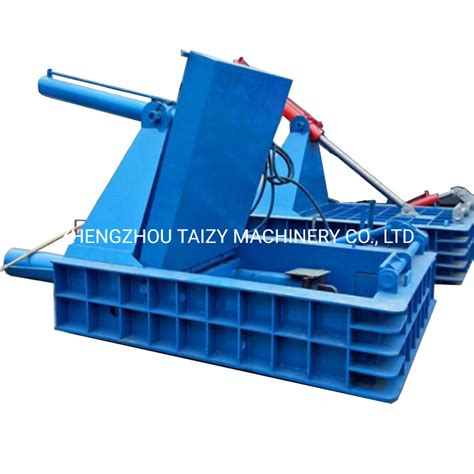 Hydraulic Metal Baler Scrap Iron Copper Aluminum Steel Baling Machine - China Steel Baling ...