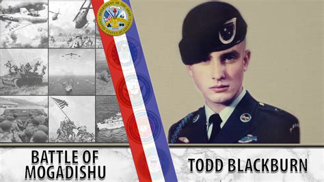 Honoring Army Veteran Todd Blackburn, 25th Anniversary of Battle of Mogadishu - VA News