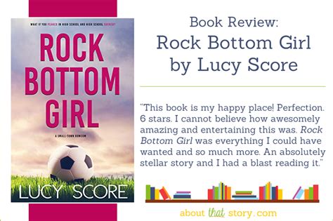 Book Review: Rock Bottom Girl by Lucy Score — About That Story