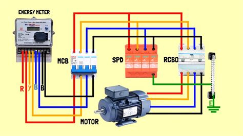 Surge Protection Device Circuit Diagram