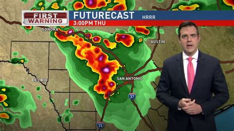 FIRST WARNING WEATHER: Severe weather expected to hit San Antonio today ...