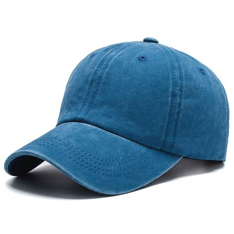 Washed Sky Blue Caps - Kampala Hats - Hats | Caps | Beanies