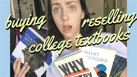 How I Buy and Sell My College Textbooks - YouTube