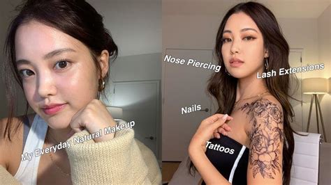 Natural Korean Makeup to IG Baddie/Asian Baby Girl (ABG) Transformation (still in shock ...