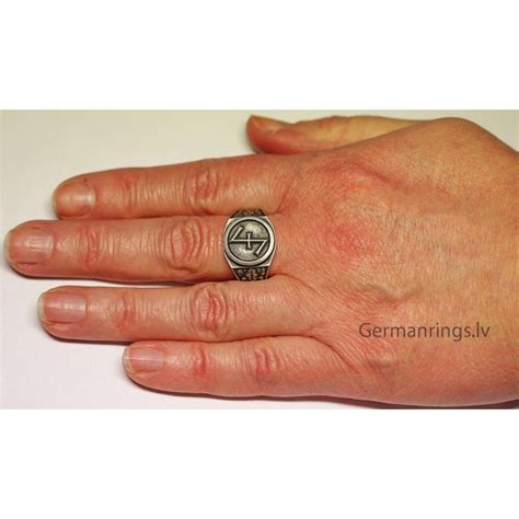 German ww2 Wolfsangel rune ring for sale