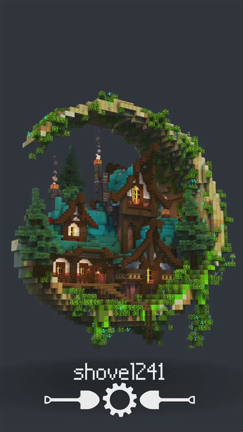 Minecraft Moon House Design