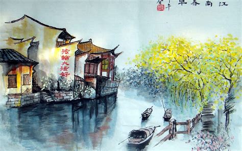 Chinese Painting Wallpapers - Top Free Chinese Painting Backgrounds - WallpaperAccess