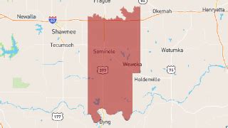 Oklahoma Seminole County - AtlasBig.com