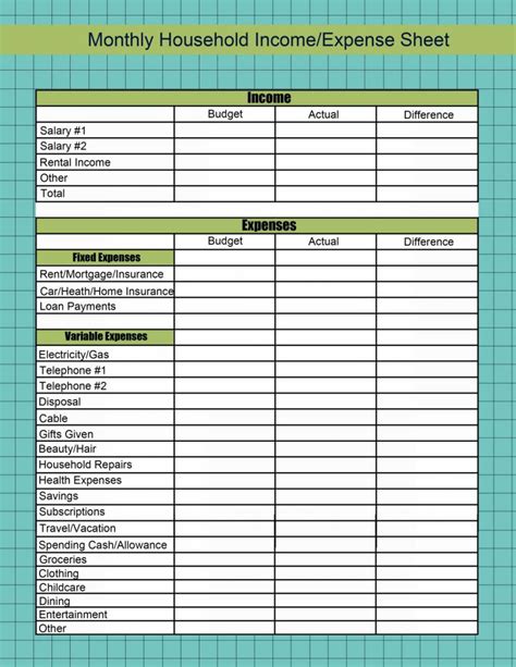 Income Expense Spreadsheet For Rental Property — db-excel.com