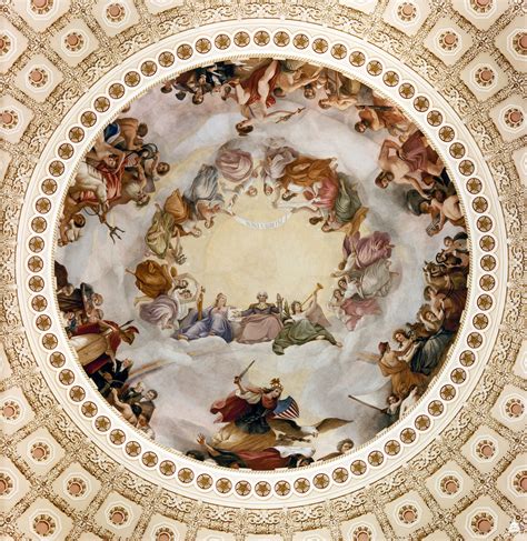 Apotheosis of Washington | Poster prints, Vintage artwork, Custom murals