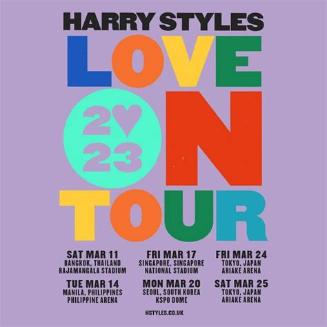 Harry Styles Announces Bangkok 'Love On Tour' In March 2023