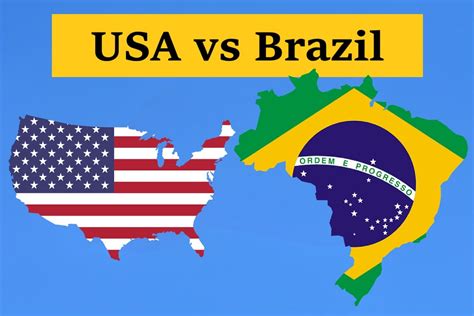 USA vs Brazil | USA and Brazil - country comparison