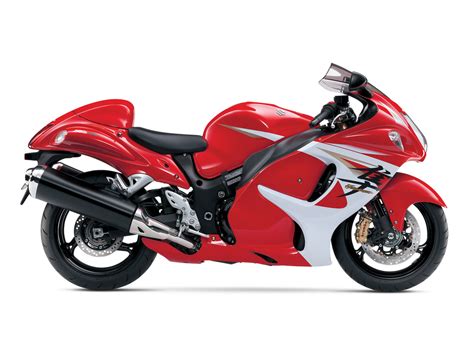 2014 Suzuki Hayabusa in Pearl Mira Red/Pearl Glacier White