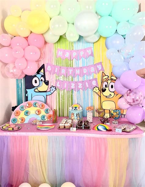 Bluey Birthday Party | 2nd birthday party for girl, 2nd birthday party themes, Girls birthday ...