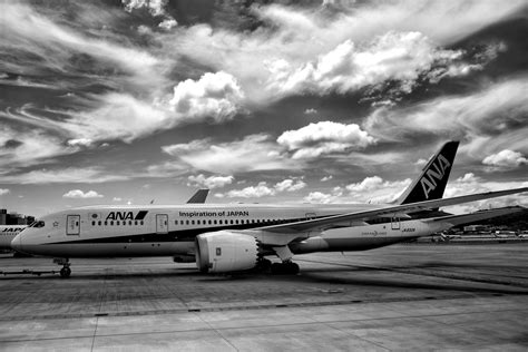 2727x1818 / airbus, aircraft, airliner, airplane, airport, aviation, black and white, clouds ...