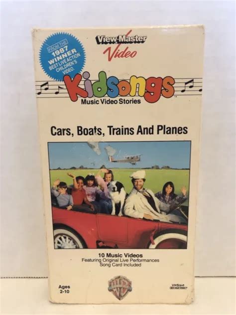 KIDSONGS CARS BOATS Planes and Trains VHS $9.46 - PicClick CA