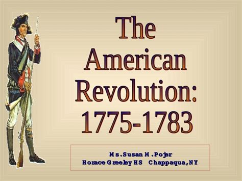 The American Revolution: 1775 - 1783 PPT for 9th - 12th Grade | Lesson ...