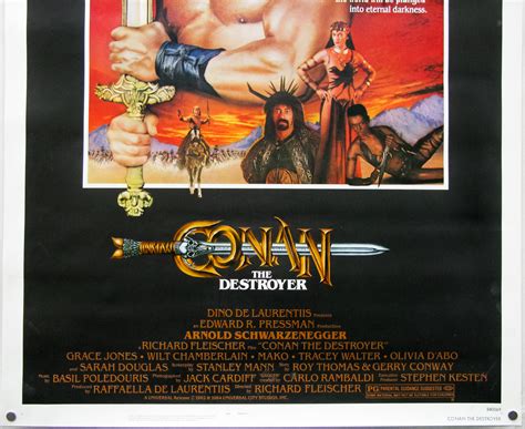 Conan The Destroyer Poster