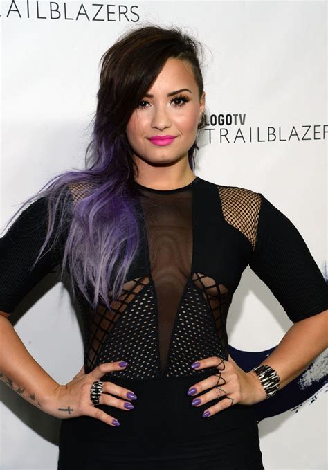 Demi Lovato - Logo TV's Trailblazers Event in New York City - June 2014