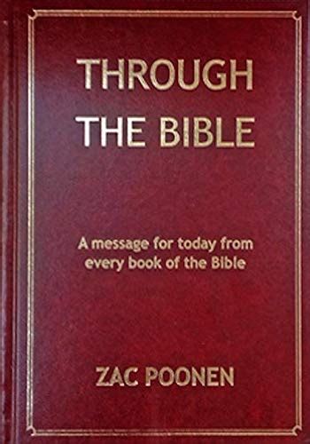 Through the bible zac poonen english | Through The Bible in English ...