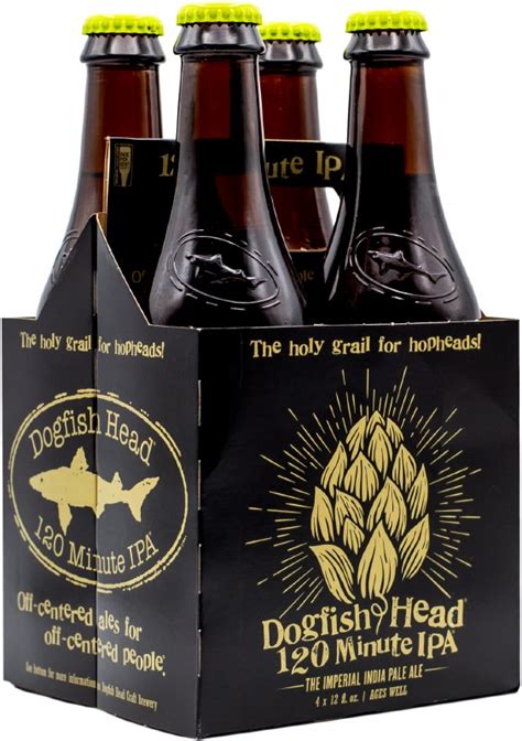 Dogfish Head 120Min IPA 12oz 4pk Btl - Luekens Wine & Spirits