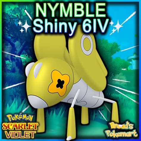 NYMBLE Shiny 6IV / Pokemon Scarlet and Violet / Lv1 Ready to - Etsy