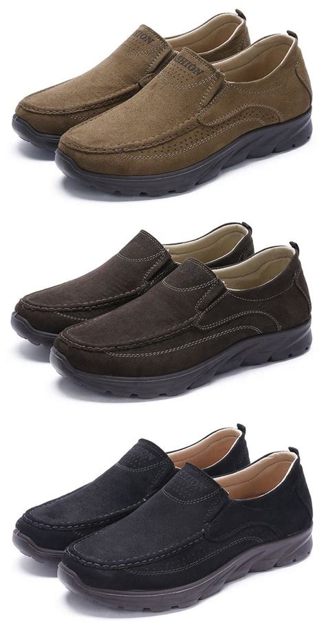 Men Large Size Breathable Non-slip Soft Sole Casual Cloth Shoes | Gents ...