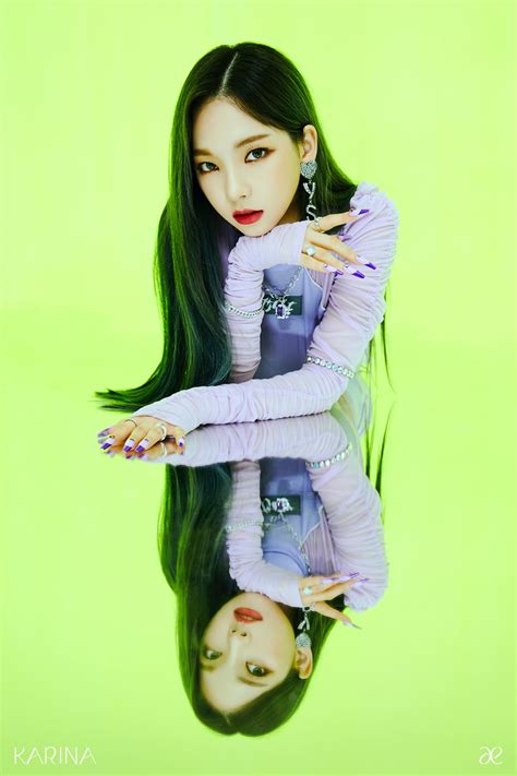 aespa - Black Mamba (Karina Teaser Images) : kpop