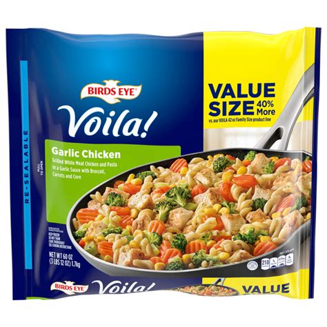 Save on Birds Eye Voila! Garlic Chicken Value Size Order Online Delivery | Stop & Shop