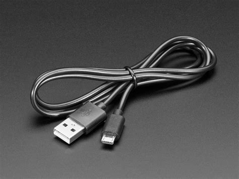 USB cable - USB A to Micro-B [3 foot long] : ID 592 : $2.95 : Adafruit Industries, Unique & fun ...