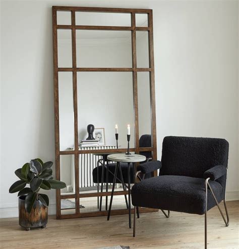 Extra Large Wooden Framed Mirror By The Forest & Co | Living room ...