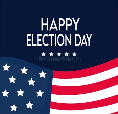 Happy Election Day United States of America Stock Vector - Illustration of american, quality ...