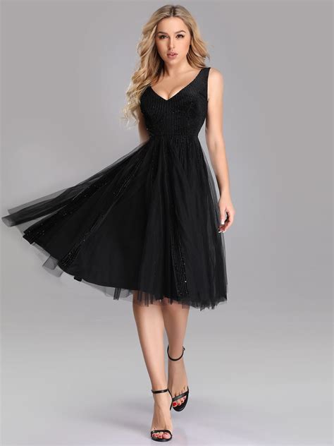 Ever-pretty - Ever-Pretty Women's Plus Size Velvet Evening Holiday Party Cocktail Dresses for ...