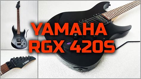 Yamaha RGX 420S audio samples (clean + gain + mix) - YouTube